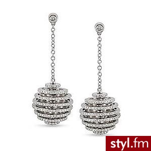 18k White Gold 1 1/2ct TDW Diamond Ball Earrings (G-H, I1) |... - Polyvore. Pobrano ze strony: http://www.polyvore.com/18k_white_gold_2ct_tdw/thing?id=15632818 - Pozostałe Dodatki Moda