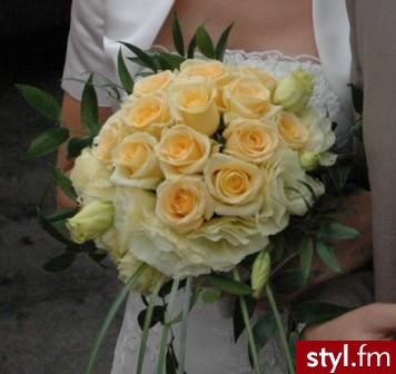Bukiety ślubne Ślub Moda