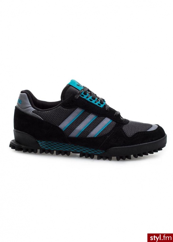 ADIDAS ORIGINALS Buty sportowe marathon czarny, turkusowy - Sportowe Buty Moda
