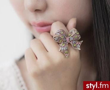 ring kokarda - Pozostałe Dodatki Moda