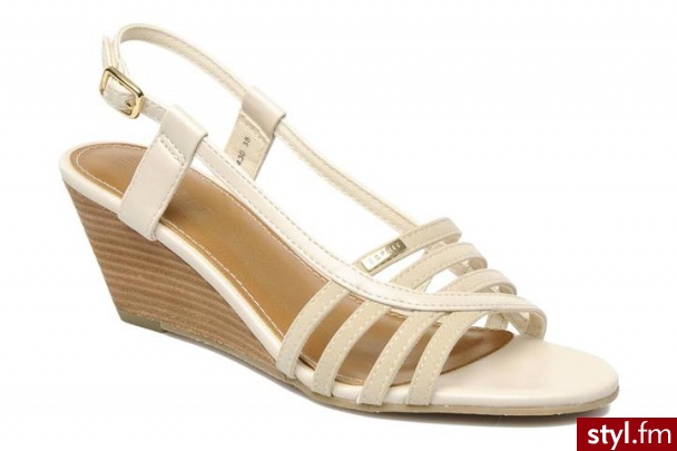 ESPRIT SANDAŁY ROSIA SLING (Biały) - Sandały Buty Moda