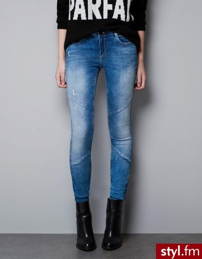 Jeansy Spodnie Moda