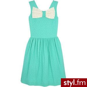 Scarlett Bow Front Dress - Pozostałe Ciuchy Moda