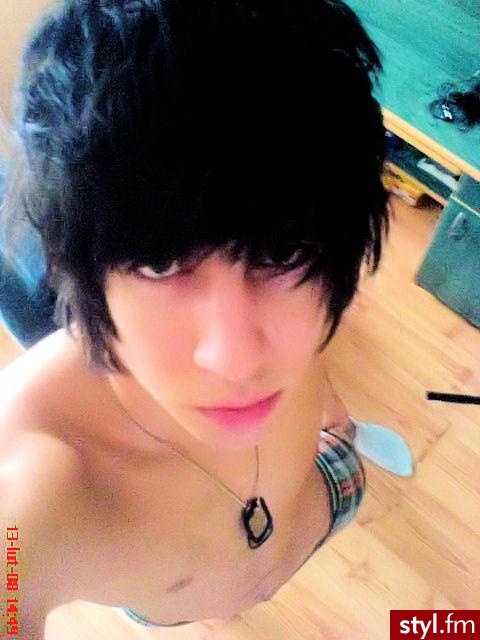 EMO Alternatywne Średnie Fryzury