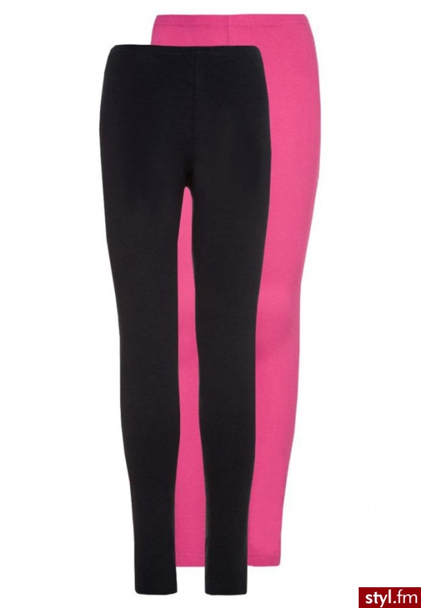 Blue Seven 2 PACK Legginsy różowy (76849 X5) - Leginsy Spodnie Moda