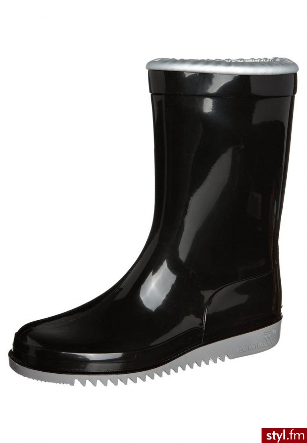 Romika KADETT Kalosze czarny - Kalosze Buty Moda