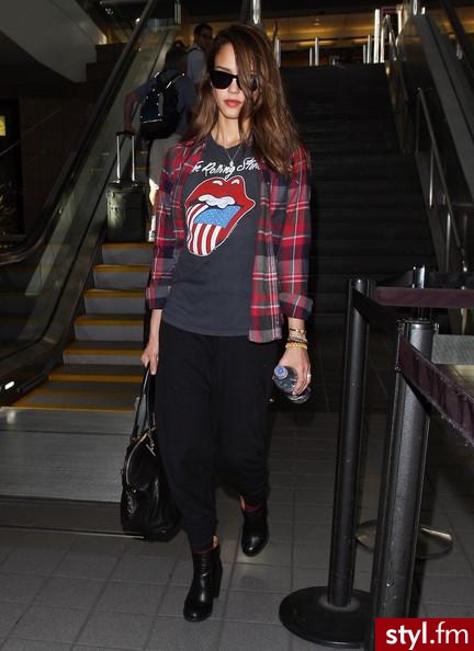 Jessica Alba - Moda uliczna Inne Moda