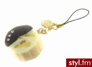 Przywieszka z bananem w czekoladzie. - Pozostałe Dodatki Moda