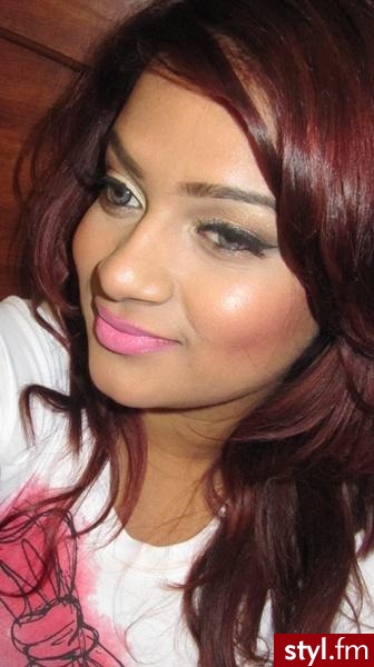 pink lips - Dzienne Makijaże