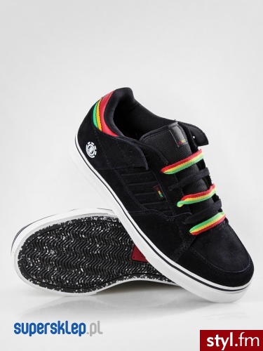 Element BUTY GLT II (BLK/RST) 41 Czarny Skate - Pozostałe Buty Moda
