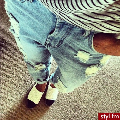Jeansy Spodnie Moda