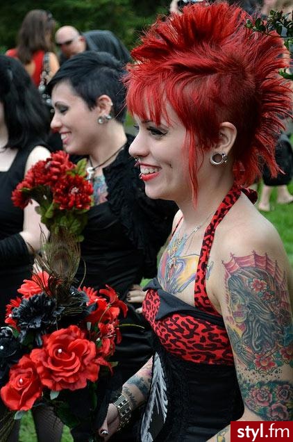 Rude Punk Rock Alternatywne Krótkie Fryzury