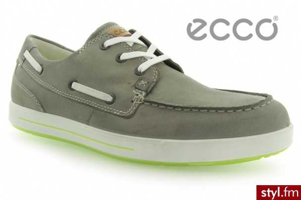Ecco PÓŁBUTY ANDROW WARM GREY - Półbuty Buty Moda