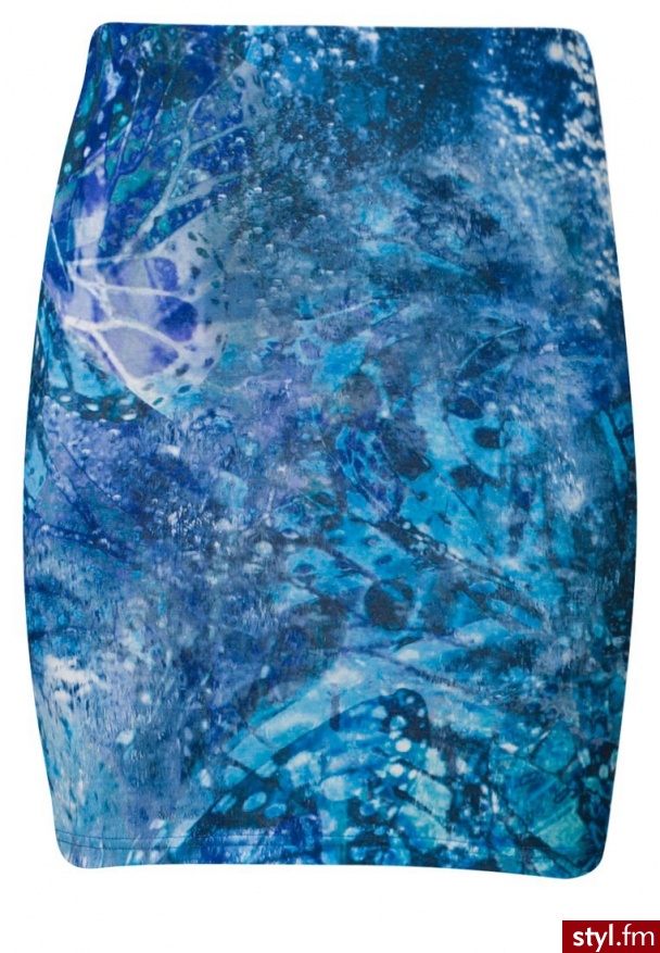 Even&Odd Spódnica mini niebieski (EV-0713-0625) - Pozostałe Spódnice Moda