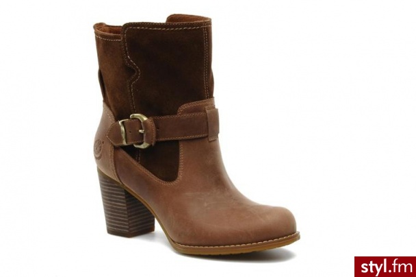 Timberland PÓŁBUTY I BOTKI EARTHKEEPERS RUDSTON MID WP BOOT BY TIMBERLAND (Brązowy) - Botki Buty Moda