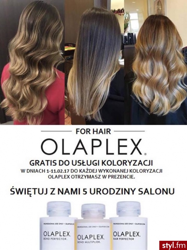 Koloryzacje wykonane z Olaplex. - Blond Rozpuszczone Kręcone Na co dzień Długie Fryzury