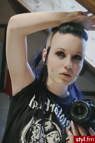 Punk Rock Alternatywne Średnie Fryzury