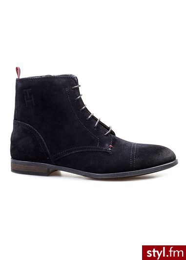Botki TOMMY HILFIGER billie 5b - Botki Buty Moda