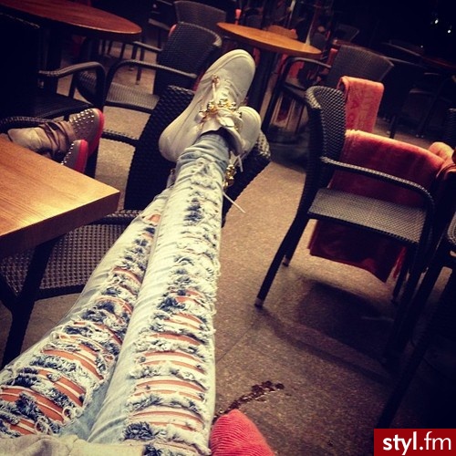 Jeansy Spodnie Moda