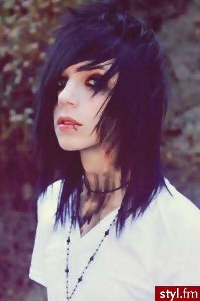 Andy Sixx - EMO Alternatywne Długie Męskie Fryzury