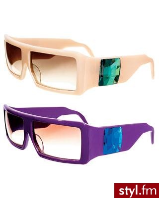 okulary przeciwsłoneczne Christopher Kane dla Linda Farrow 320$ - Nakrycia głowy Dodatki Moda