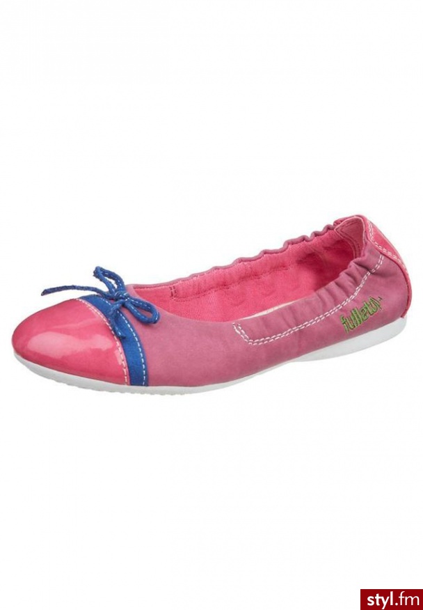 fullstop. Baleriny różowy - Balerinki Buty Moda