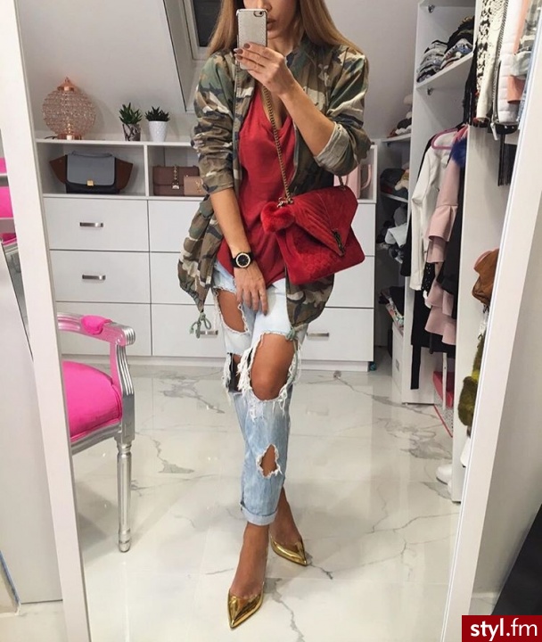 Jeansy Spodnie Moda