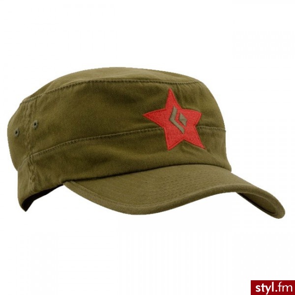 Black Diamond Czapka z daszkiem Icon Star S/M olive - Nakrycia głowy Dodatki Moda