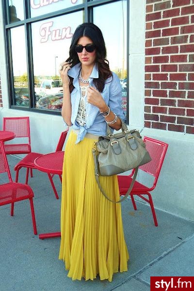 Długie Spódnice Moda