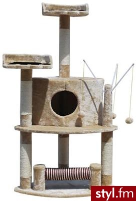 DRAPAK DLA KOTA KOTÓW 130 CM LEGOWISKO DOMEK CAT205 - Dziecko