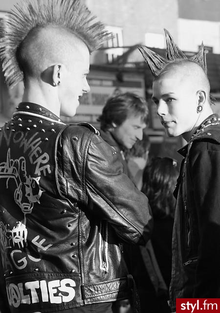 Punk Rock Alternatywne Średnie Fryzury