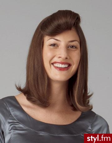 Średnie Fryzury