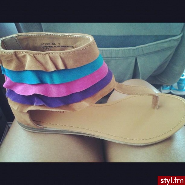 Sandały Buty Moda