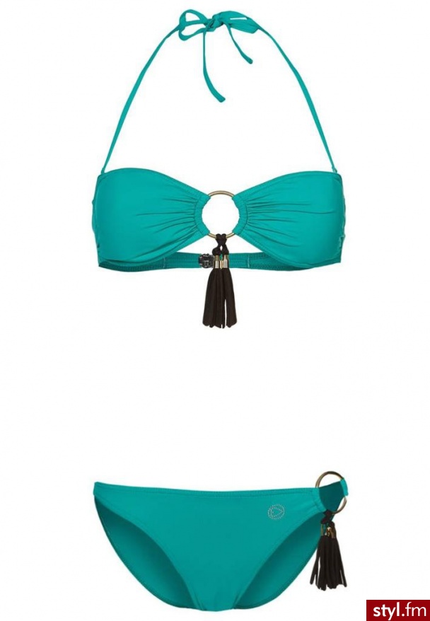 Morgan Maillot Bikini Zielony (136026zA) - Na plażę Bielizna Moda