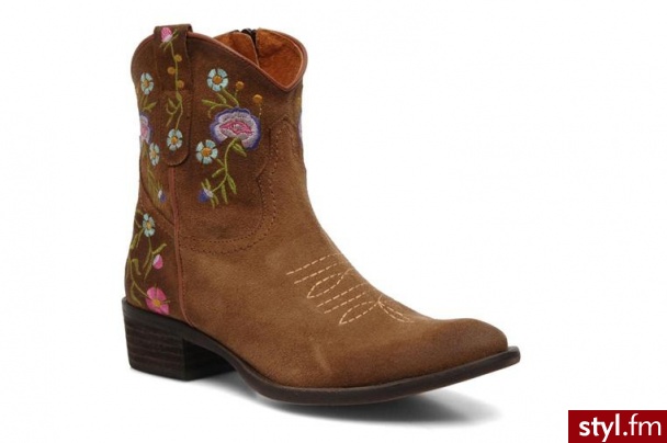 Buffalo PÓŁBUTY I BOTKI BREWEN BY BUFFALO (Brązowy) - Botki Buty Moda