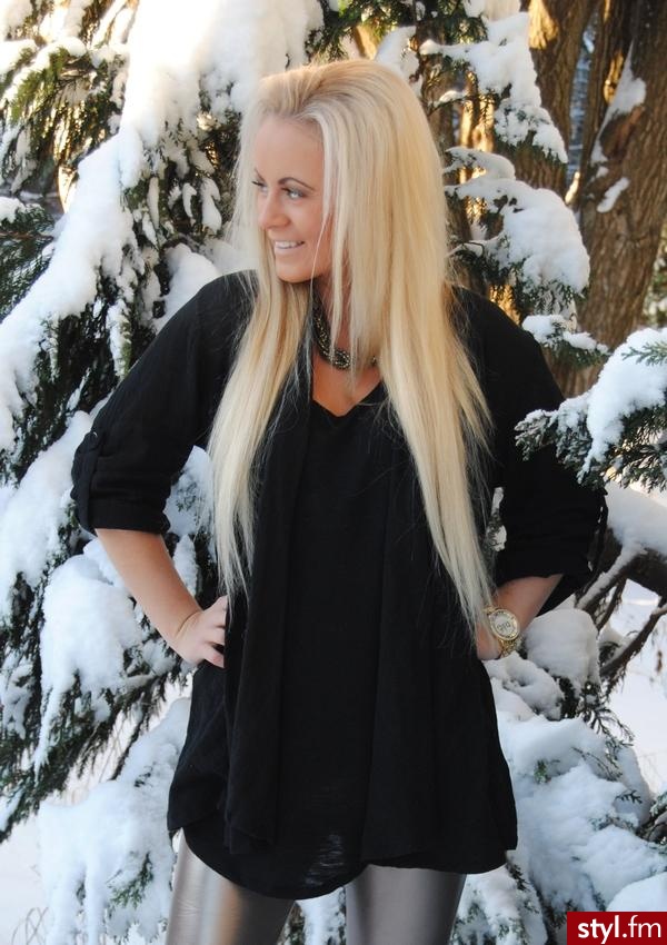 Blond Rozpuszczone Proste Na co dzień Długie Fryzury