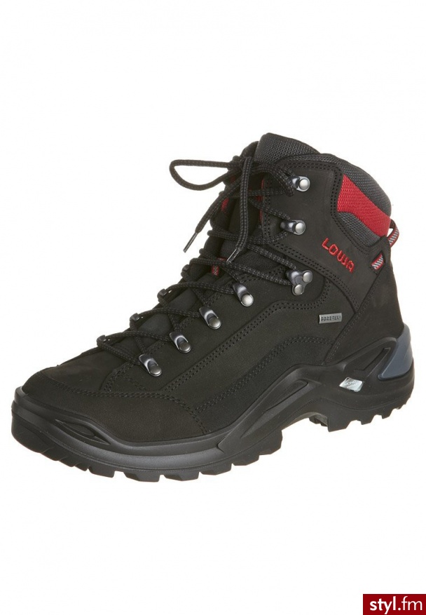 Lowa RENEGADE GTX MID Buty trekkingowe czarny - Pozostałe Buty Moda