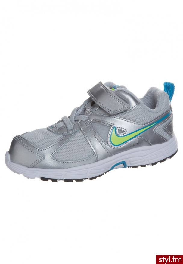 Nike Performance DART 9 Obuwie do biegania Amortyzacja srebrny Buty sportowe - Sportowe Buty Moda