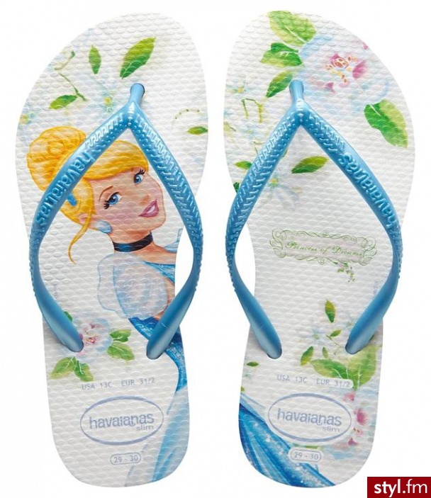 Havaianas JAPONKI KIDS SLIM PRINCESS - Klapki Buty Moda