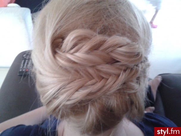 Blond Upięcie Proste Na co dzień Długie Fryzury