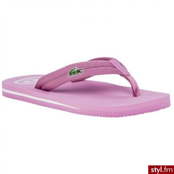 Lacoste Japonki Randle Sum 7-25SPW1134LT9 Light Purple - Klapki Buty Moda