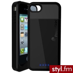 Etui ochronne z baterią PowerSkin AP1201PSB do iPhone 4/4S - Portfele i etui Dodatki Moda