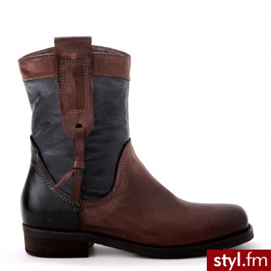 Venezia BOTKI OCIEPLANE 174212 ALCNE - Botki Buty Moda