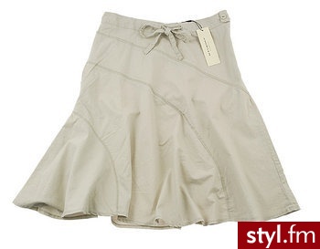 Studio Spódnica lniana beżowa r. 52 (5904378157531) - Pozostałe Spódnice Moda