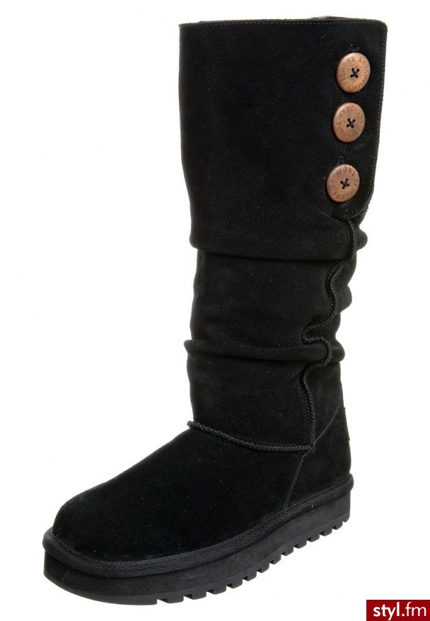Skechers KEEPSAKES Śniegowce czarny - Pozostałe Buty Moda