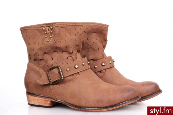 www.ModneNiebo.pl - Botki Buty Moda
