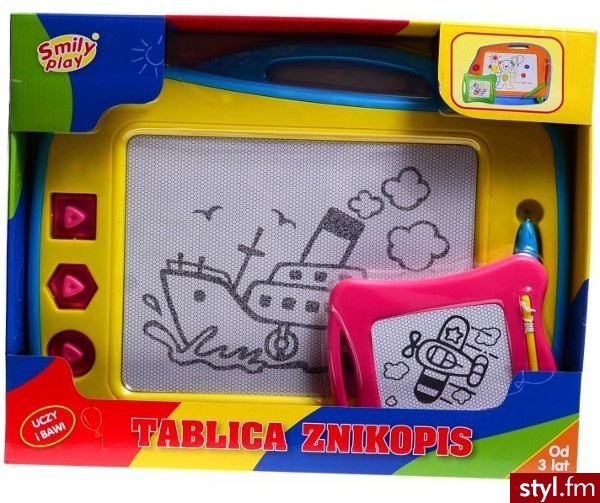 Tablica Znikopis Kolor Duża - Smily Play - C1877 - Dziecko