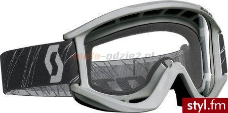 Scott Gogle motocyklowe 89 XN Recoil srebrne - Pozostałe Buty Moda
