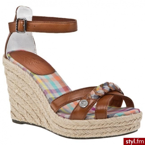 TOMMY HILFIGER Espadryle DENIM Lively 2 EN56815262 Tan 950 Brązowy (Tan) 950 - Pozostałe Buty Moda
