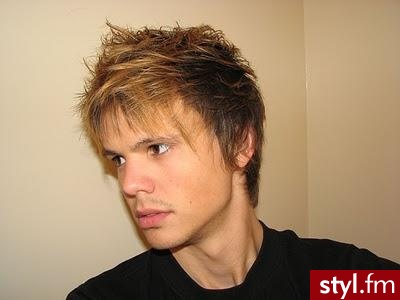 Shag - Średnie Męskie Fryzury